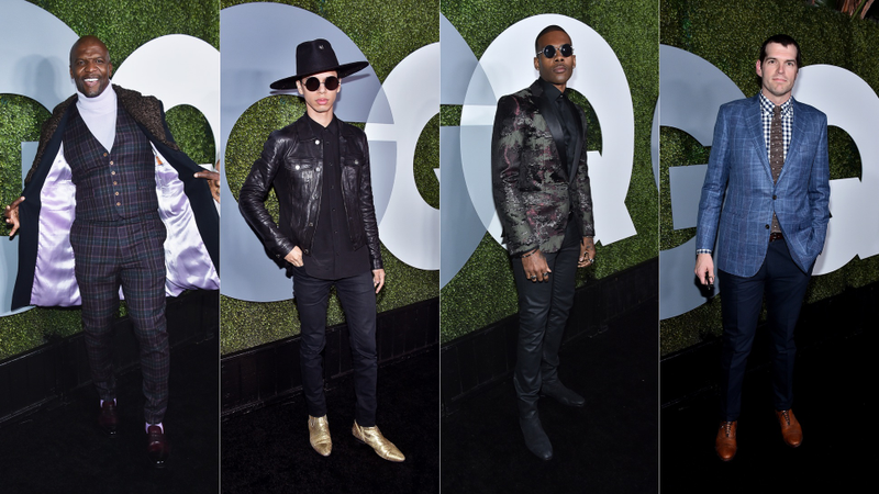 Illustration for article titled Gaudy Prints, Bold Power Suits and Actual Effort at GQ's Men of the Year Party